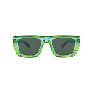 Gucci Square-Frame Injection Sunglasses Green Unisex-Adult